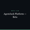 AgentJack Platform — Beta