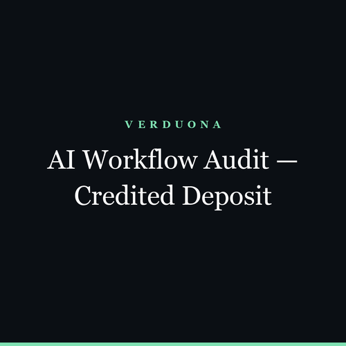 AI Workflow Audit — Credited Deposit
