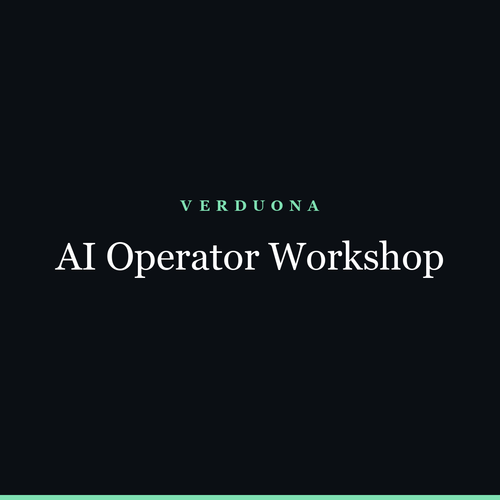 AI Operator Workshop