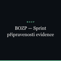 BOZP — Records Readiness Sprint