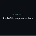 Brain Workspace — Beta