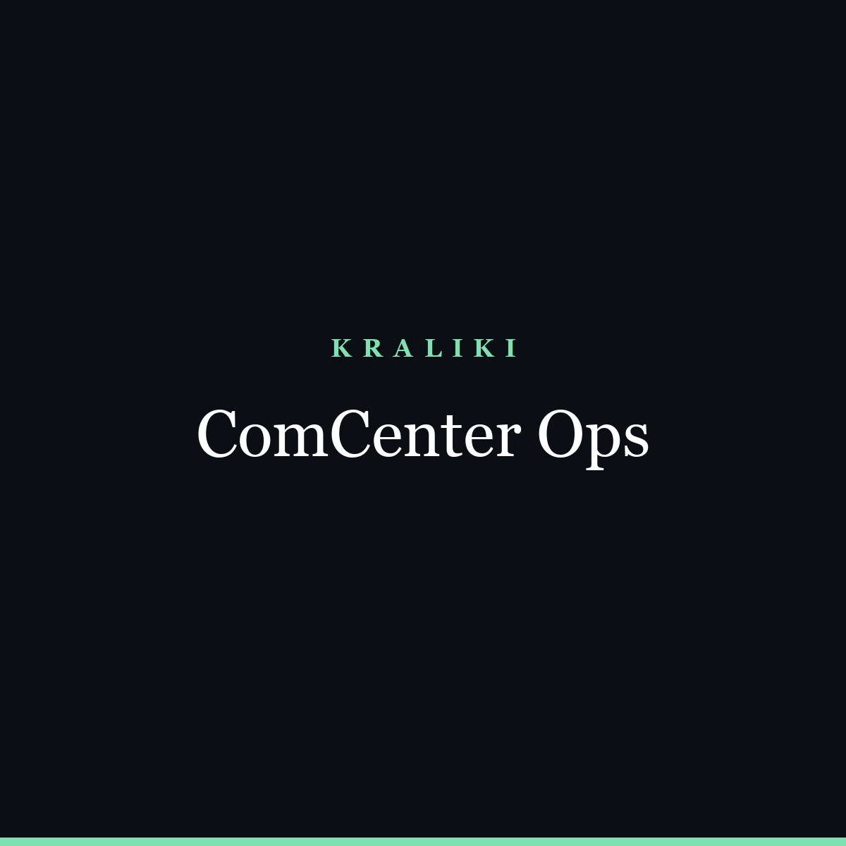 ComCenter Ops