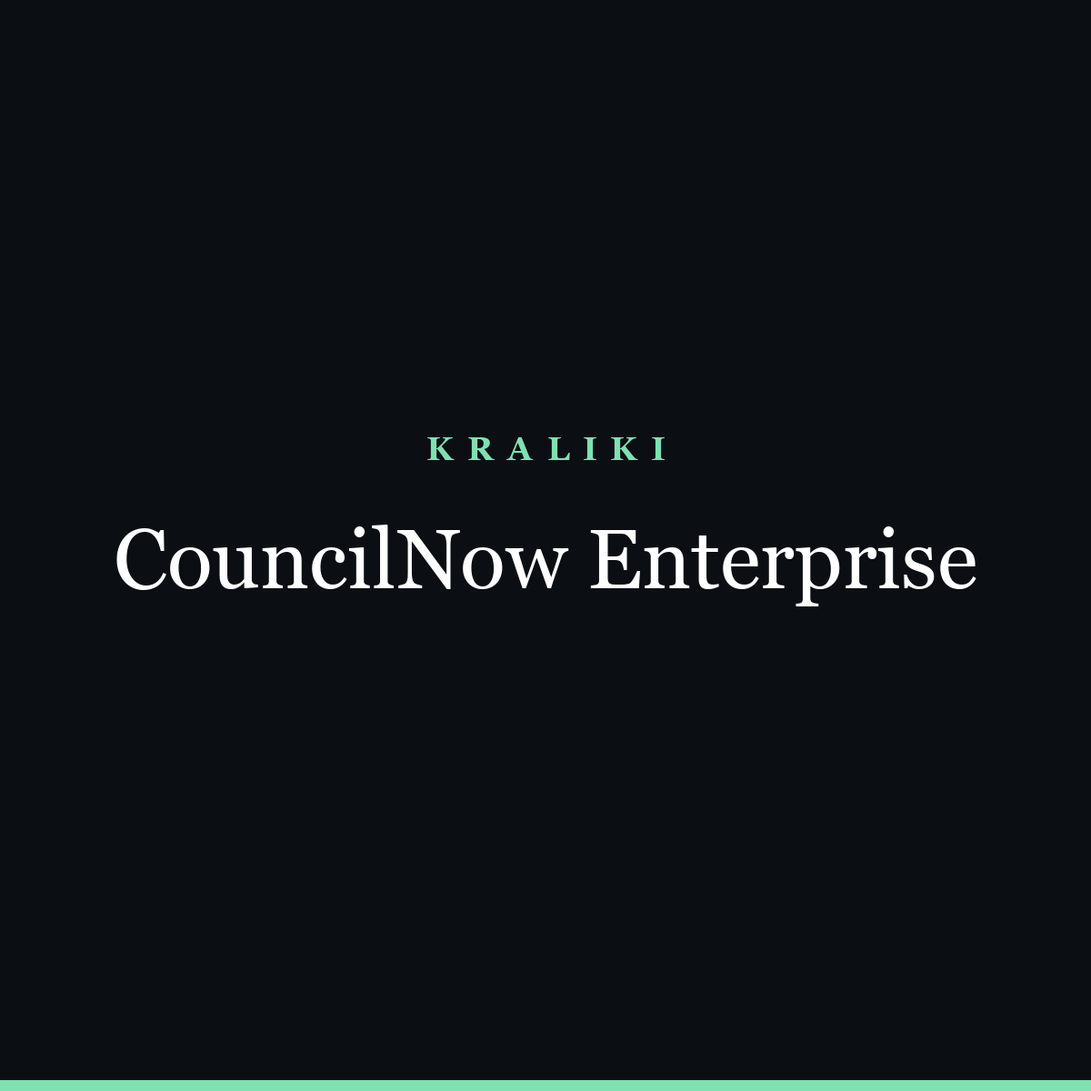 CouncilNow Enterprise