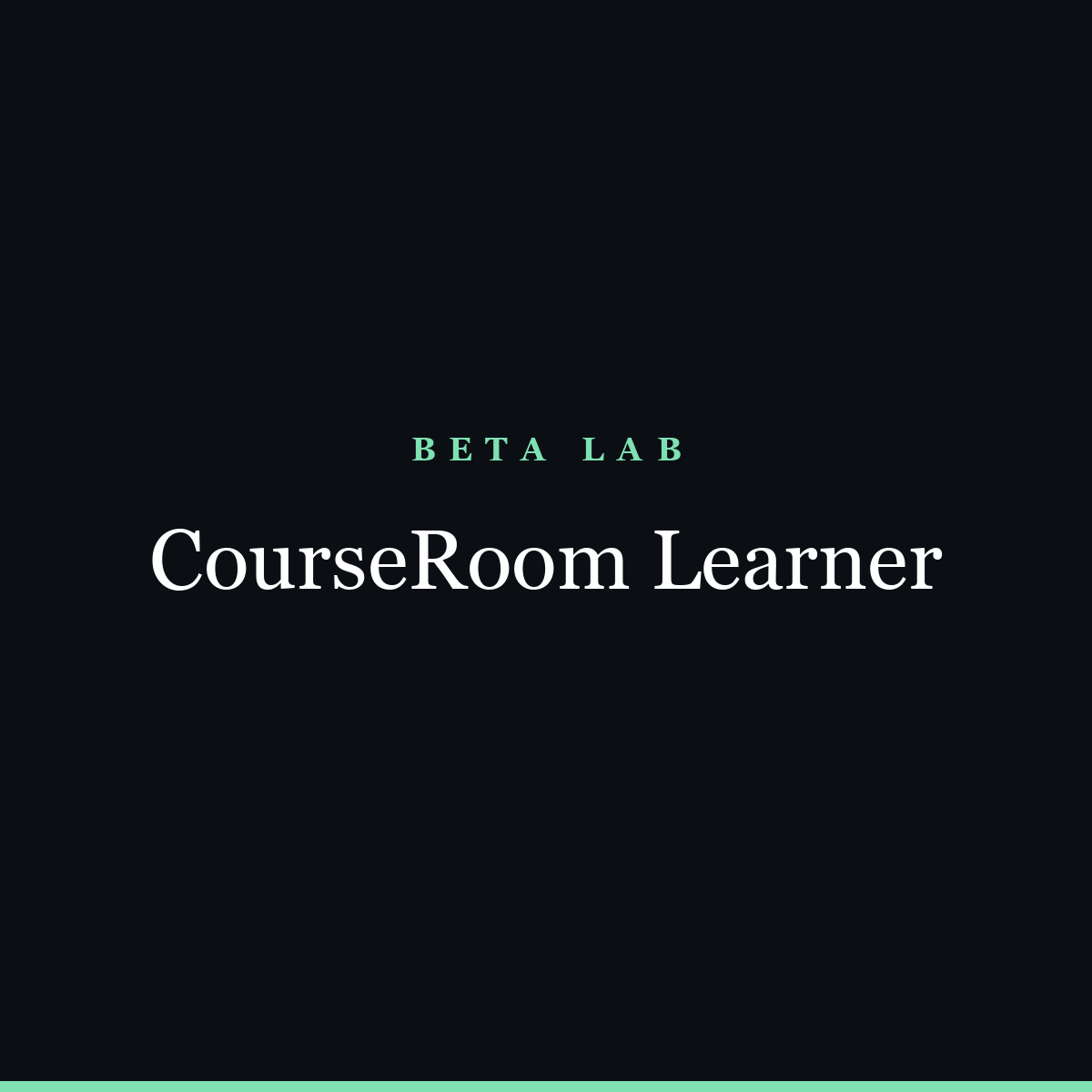 CourseRoom Learner