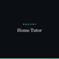 Kraliki Home Tutor — AI learning machine for your family