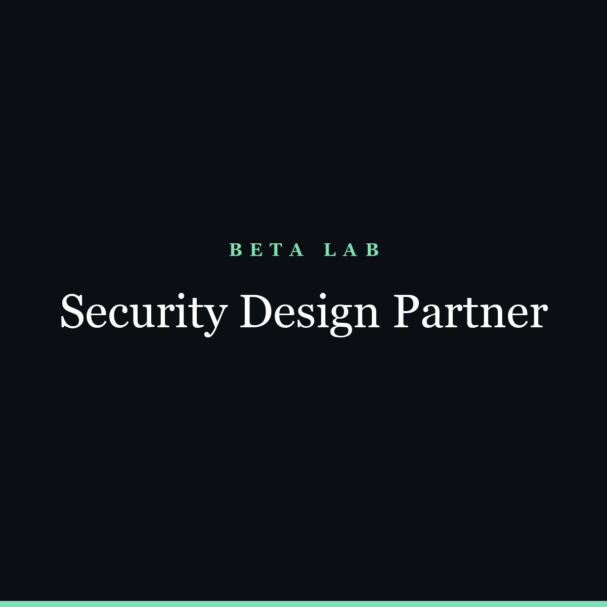 Security Design Partner