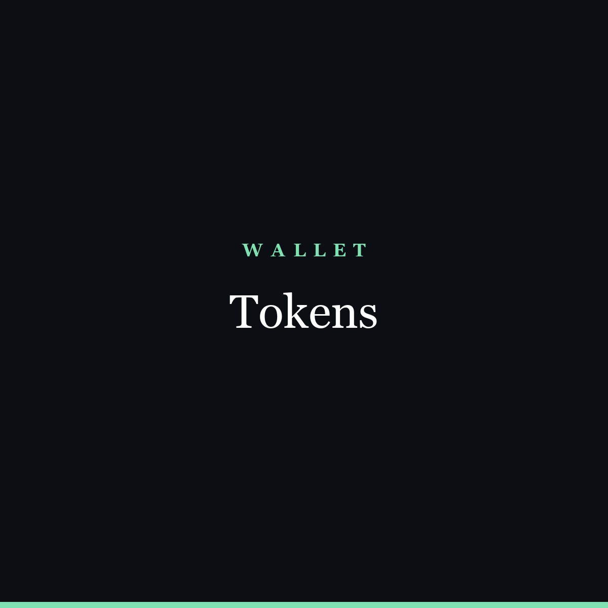 Tokens — universal compute