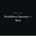 Workflows Operator — Beta